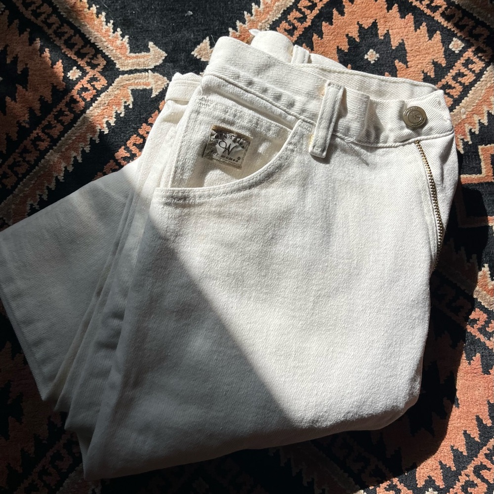 Vintage White Wrangler Jeans